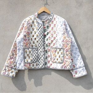 100% Handmade Quilted Jacket